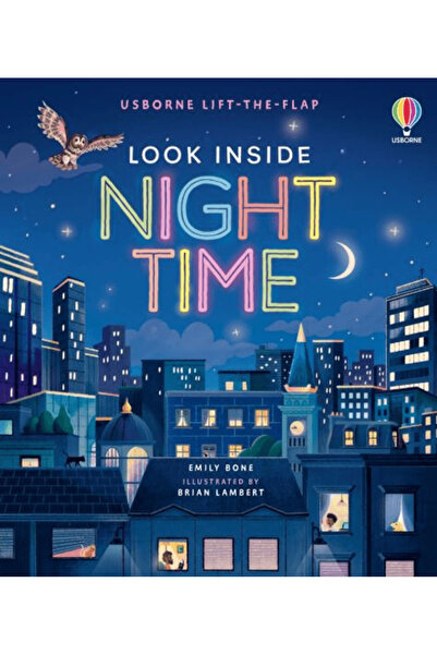 Usborne Look Inside Night Time / Emily Bone / Usborne / 9781803701264