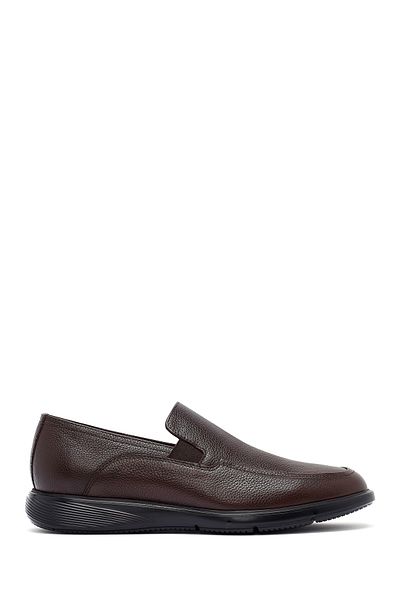 Derimod Men's Brown Leather Loafer 25Sfd6421Ft