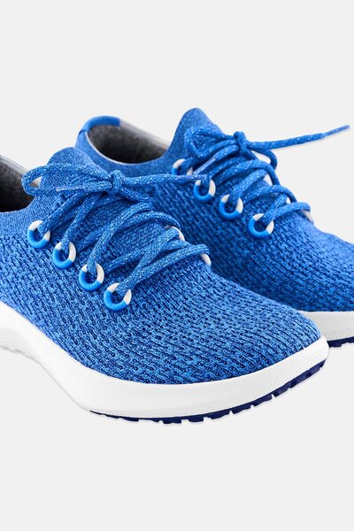 Allbirds Men Tree Dasher 2 Lace Up Outdoors Shoes, Blue