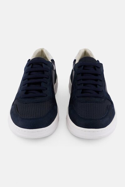 Geox Men Lace Up Casual Shoes, Navy