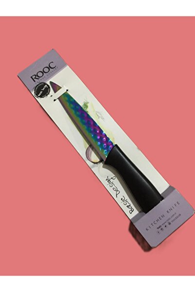 Rooc Titanyum Kaplama Mutfak Bıçağı / 22 cm