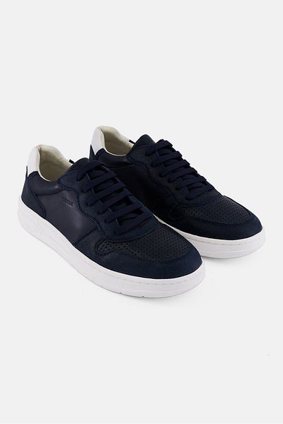 Geox Men Lace Up Casual Shoes, Navy