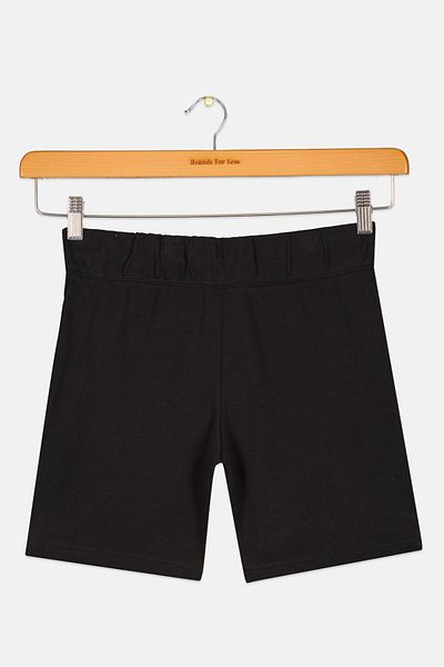 Nike Kids Girl Standard Fit Training Short, Black