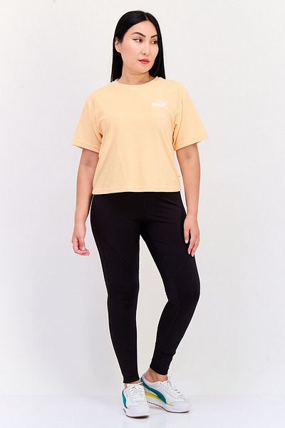 Puma Women Relaxed Fit Short Sleeve Outdoor T-Shirt, Peach