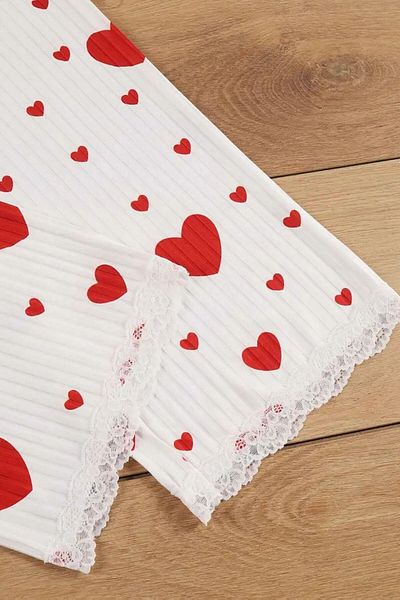 Kelebeklingerie 3 Piece Cotton Dressing Gown and Pajamas Set