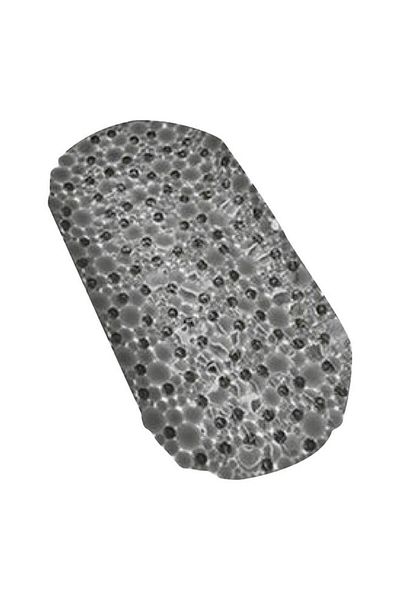 Generic Tendance PVC Anti-Slip Bubble Desig Bathtub Floor Mat Anthracite Grey 69 x 36cm 7215180