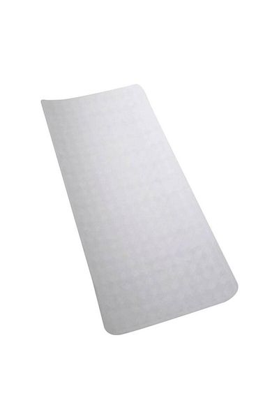 Generic Tendance Durable Natural Rubber Anit-Slip Bathtub Floor Mat White 74 x 34cm 7219100