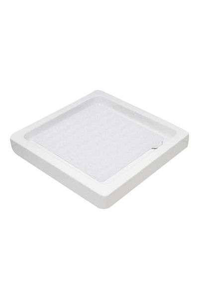 Generic Tendance Elegant Design Durable Natural Rubber Shower Mat White 53 x 53cm 7220100