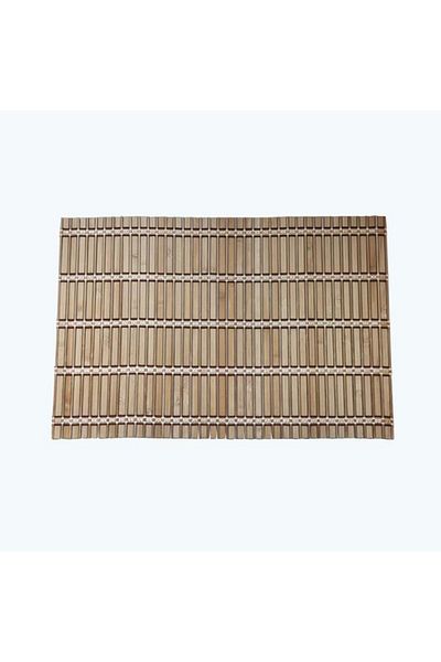Generic Bien Servi Natural Rectangular Bamboo Placemat Brown 45 x 30cm SH-9239
