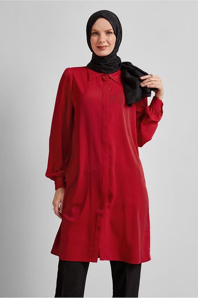 Alvina Shirt Collar Tunic 45437