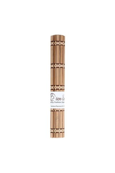 Generic Bien Servi Natural Rectangular Bamboo Placemat Brown 45 x 30cm SH-9239