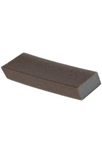 Generic ACE Fine Grit Extra Large Flexible Rinse and Reuse Wedge Sanding Sponge Brown 1099324