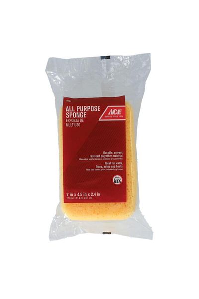 Generic ACE All Purpose Sponge Yellow HO2ACE