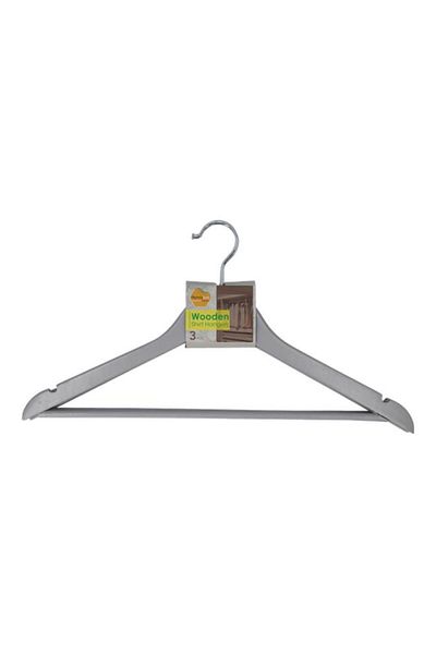Generic HONEY BEE 3-Piece Wooden Hanger Multicolor