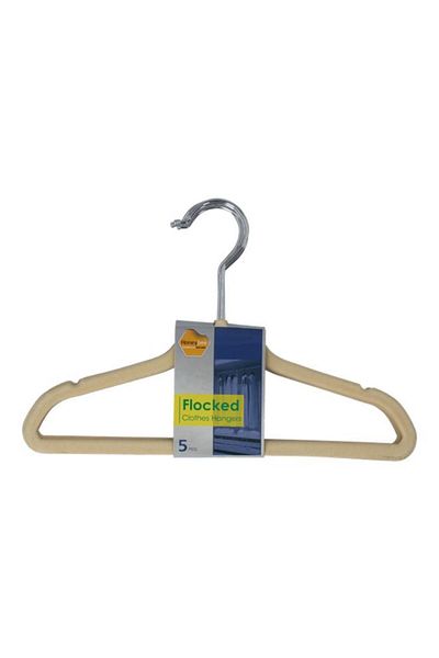 Generic HONEY BEE 5-Piece Flock Hanger Silver and Beige