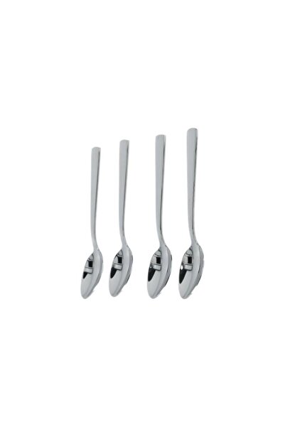Generic Amefa 4-Piece Moderno 18/10 Stainless Steel Dishwasher Safe Medium Teaspoon Silver 1923X1VDXCAH4