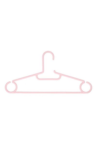 Generic HONEY BEE 5-Piece High Quality Plastic Cloth Hanger Set Assorted Color PHP4020