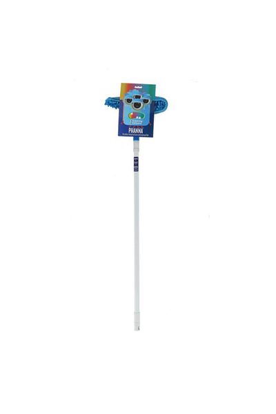 Generic ETTORE Contour Share Fan Duster White and Blue