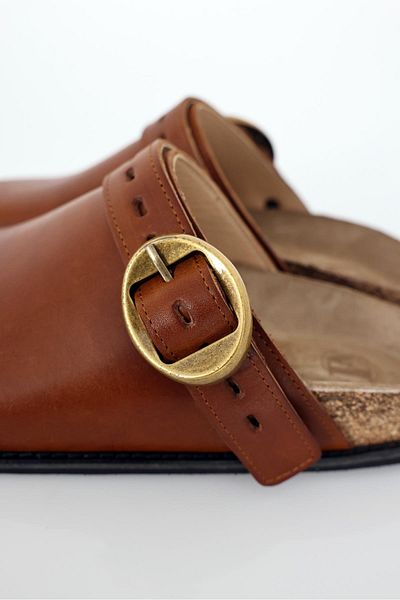 5in1Canpolat Παντόφλες Antique Tan Sabo 22564