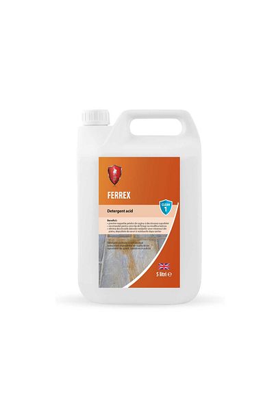 piatraonline LTP Profesional Ferrex - Detergent antirugina, pt. granit, ardezie, sandstone, 5 L