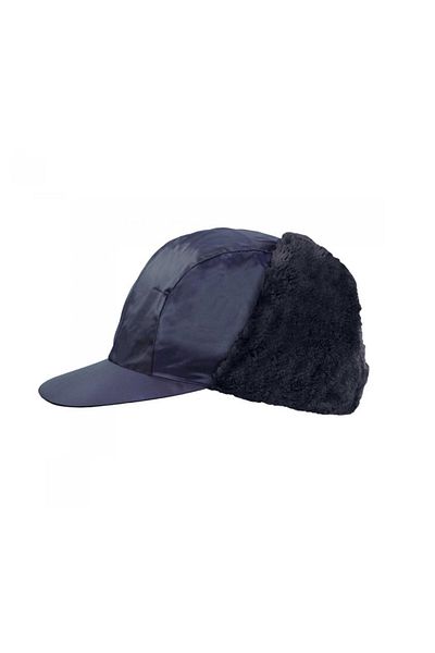 art.mas Sapca de lucru cu protectie pentru urechi, poliester, albastru, marimea 60