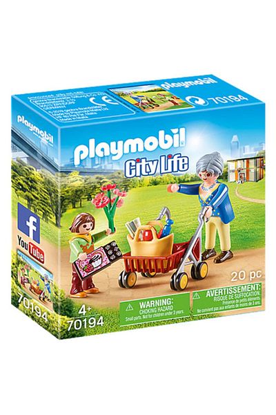 Playmobil Playmobil City Life, Hospital - Grandma and little girl
