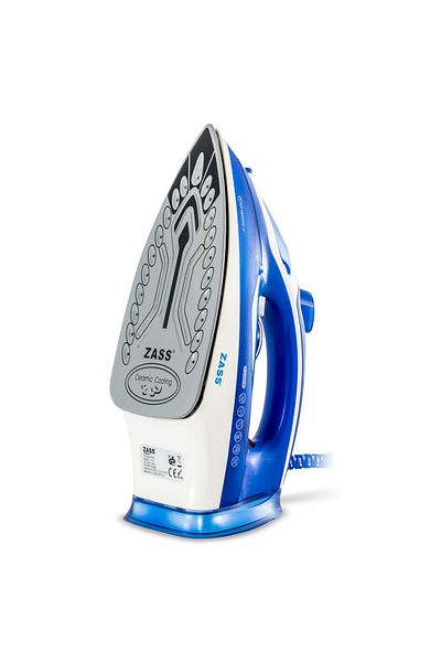 Zass Fier de călcat cu abur A 16, 2200w, talpă ceramică, călcare verticală, jet 120g/min
