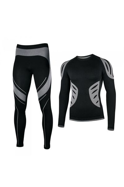 art.mas Set Indispensabili Si Bluza De Corp, Termici, Negru, Marimea Xl
