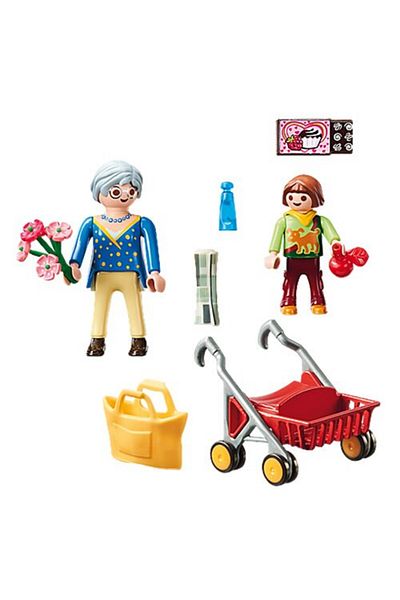 Playmobil Playmobil City Life, Hospital - Grandma and little girl