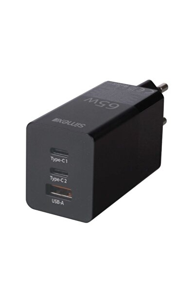 Etiget Huawei Matebook Şarj Aleti Tablet ve Cep Telefonu Uyumlu 65W Şarj Adaptörü 3 Port