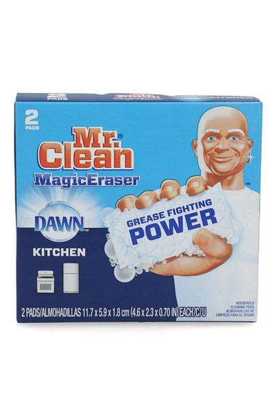 Generic Mr Clean 2-Piece Magic Eraser Kitchen and Dish Scrubber White