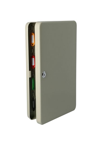 HONEYBEE Lockable Door Durable Powder Coated Finish 80 Sturdy Hooks Key Box