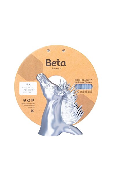 Beta Filament Beta PLA-Silk Filament Silver