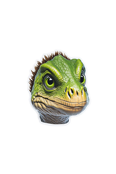 INOVATIX Set de 8 piese, autocolant dinozaur Fălci, INOVATIX®. 6 cm