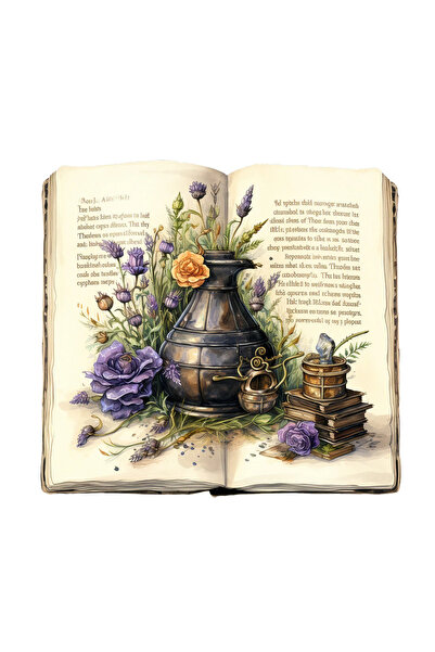 INOVATIX Set de 8 piese, autocolant Carte de magie vintage, INOVATIX®. 6 cm