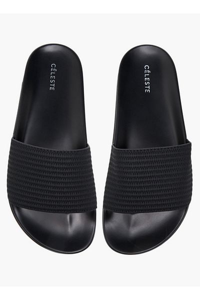 Celeste Women's Textured Slip-On Slides