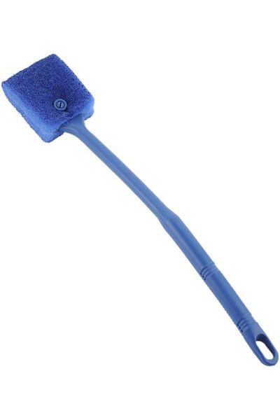 DIGILINE Digiflex aquarium cleaning sponge, plastic/textile, blue, 30 cm