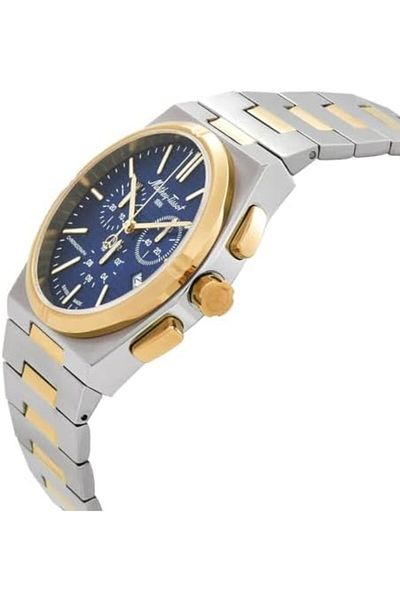 Mathey-Tissot Zoltan Chrono Chronograph Quartz Blue Dial Men's Watch