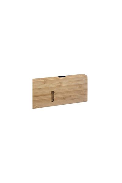 5 five simply smart Cuier din bambus 5FIVE Minimalista Steel, 40 x 6 x 2 cm