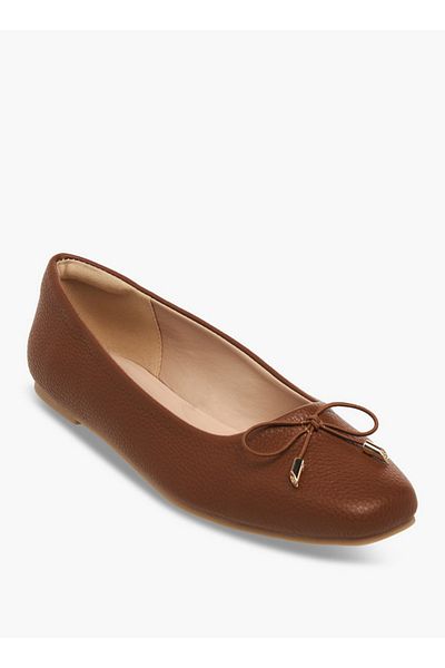Celeste Women's Bow Detail Ballerina Shoes