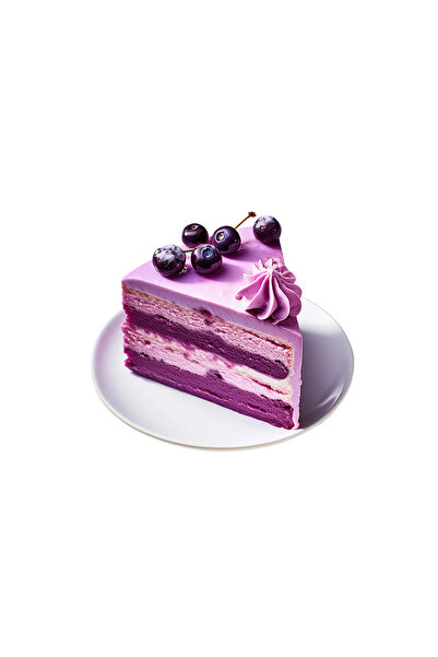 INOVATIX Σετ 8 τεμαχίων, Αυτοκόλλητο Φέτα κέικ με κεράσια, INOVATIX®. 6 εκ.