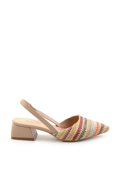 Bambi Pantofi clasici cu toc de damă multicolori K01823122128