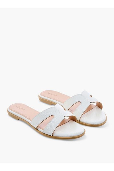 Celeste Women's Cutout Detail Slip-On Sandals