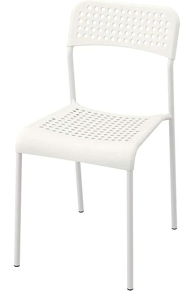 rexa Elegant White Dining Chair – Modern Minimalist Design