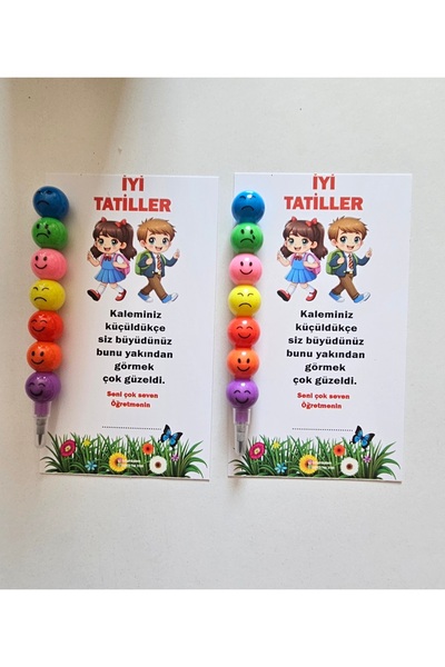 SOFT 20 Adet Kaleminiz küçüldükçe temalı Yumurtlayan kurşun kalem