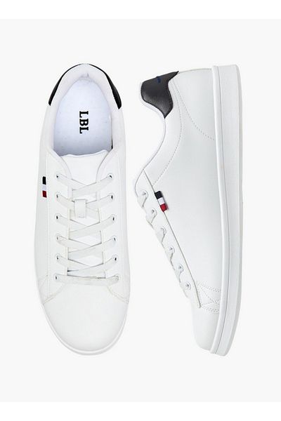 LBL by Shoexpress Men's Panelled Lace-Up Sneakers