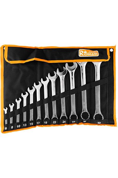richmann exclusive Combination Wrenches 6-32 Mm, Set of 12 Pieces,