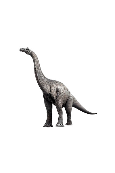 INOVATIX Set de 8 piese, autocolant dinozaur Diplodocus, INOVATIX®. 6 cm