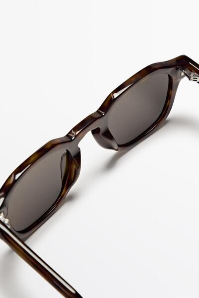 Massimo Dutti Geometrik güneş gözlüğü
