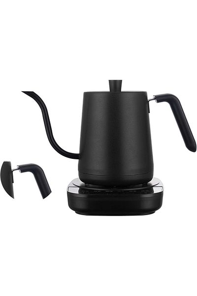 COOYA Swan Neck Electric Kettle,0.8L 5 Modes and Temperature Controlled,for Brewing Coffee Or Tea,1000W